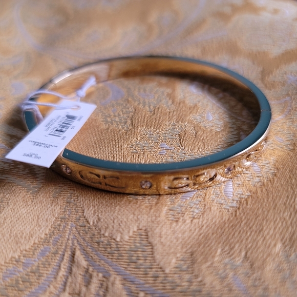 Coach Gold-tone BANGLE Jewelry Bracelet - Picture 6 of 7